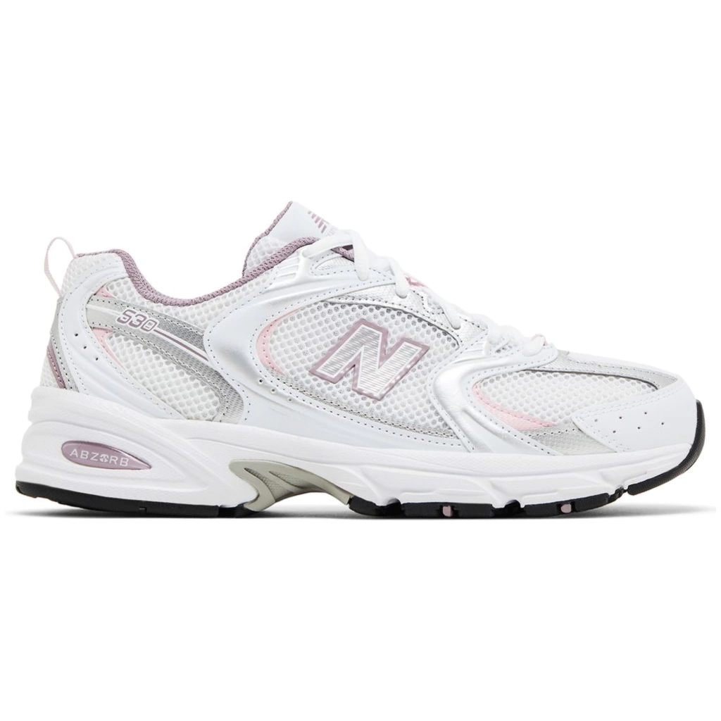 Tênis New Balance 530 'White Silver Ice Wine'
