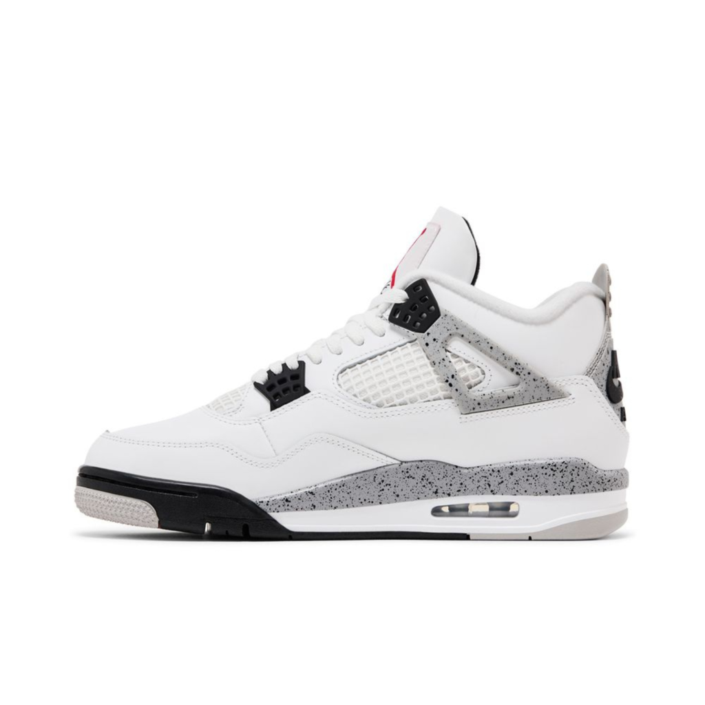 Tênis Nike Air Jordan 4 Retro OG 'White Cement' 2025