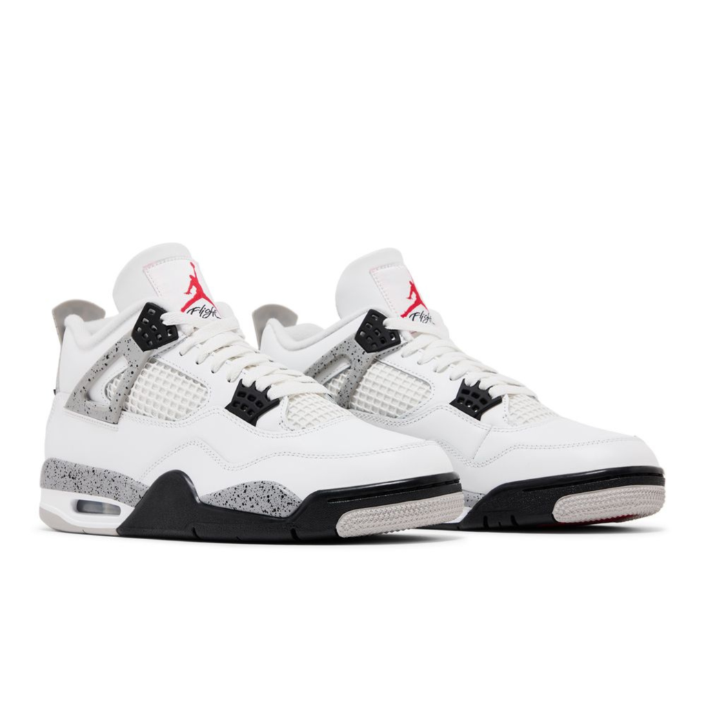 Tênis Nike Air Jordan 4 Retro OG 'White Cement' 2025