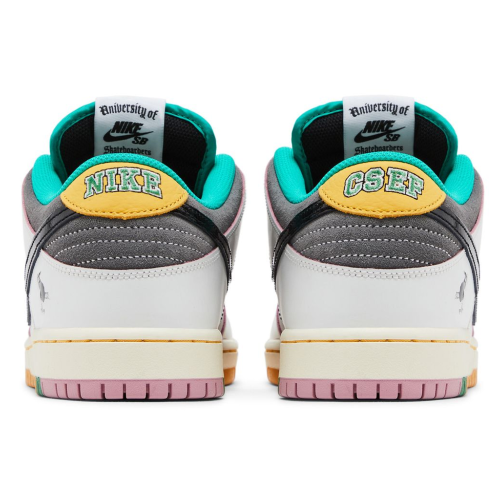 Tênis Nike CSEF x SB Dunk Low Pro 'White Black'