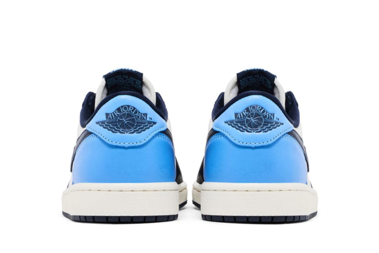 Tênis Nike Air Jordan 1 Retro Low OG 'Obsidian UNC'
