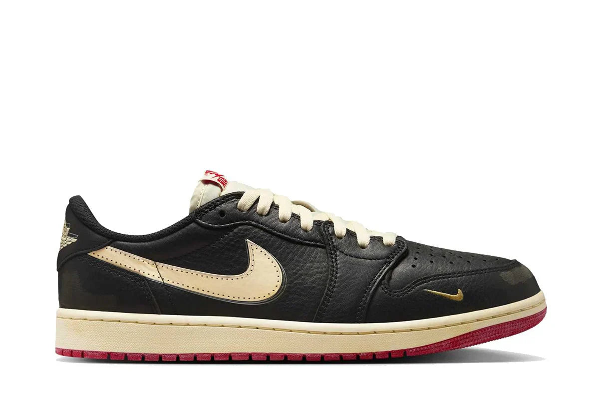 Tênis Air Jordan 1 Low OG x Nigel Sylvester Better With Time Preto