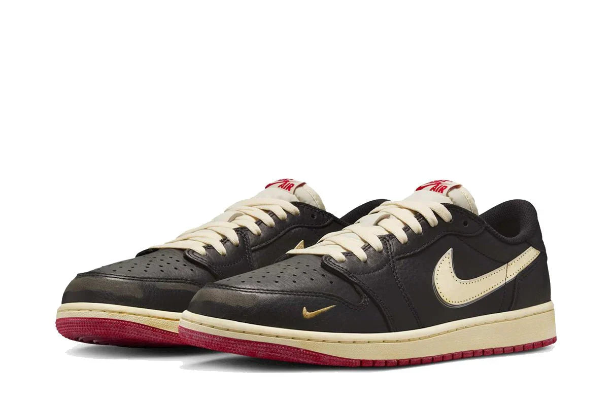 Tênis Air Jordan 1 Low OG x Nigel Sylvester Better With Time Preto