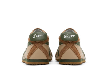 Tênis Onitsuka Tiger Mexico 66 Beige Grass Green Marrom