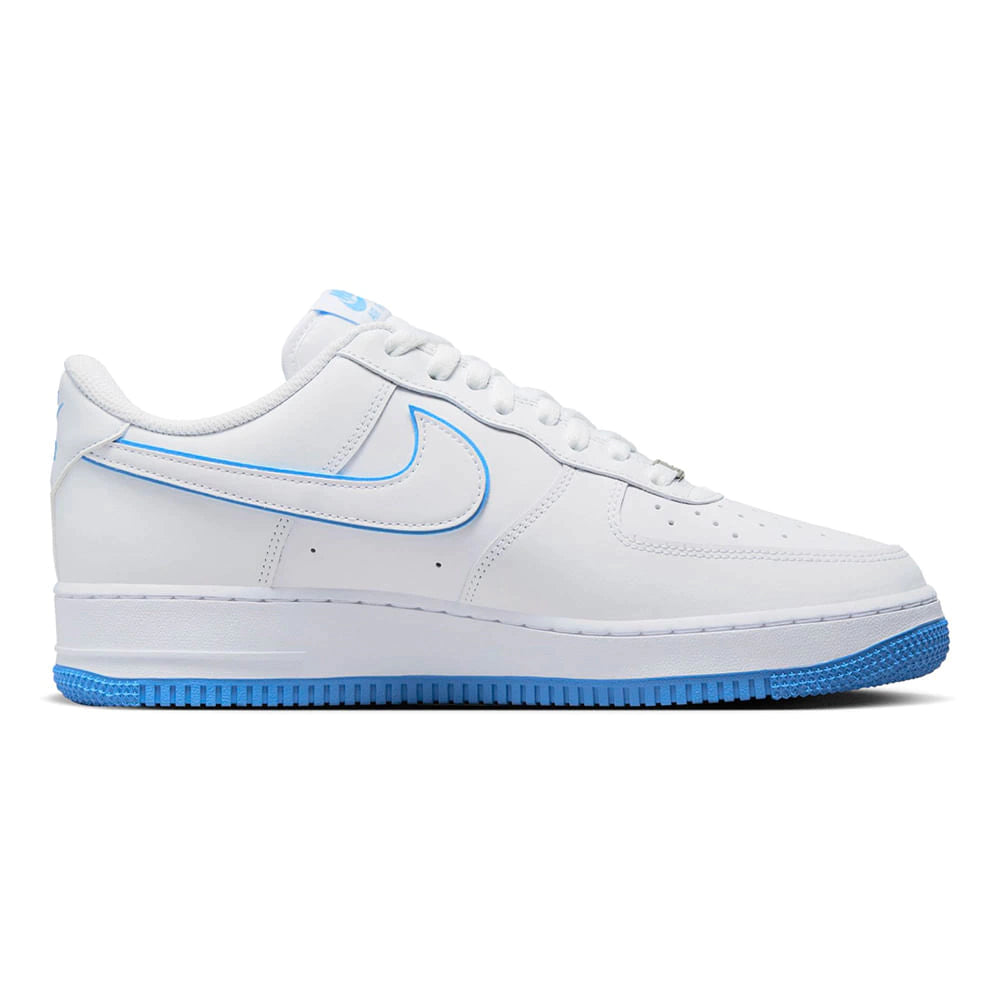 Tênis Nike Air Force 1 '07 'White University Blue'