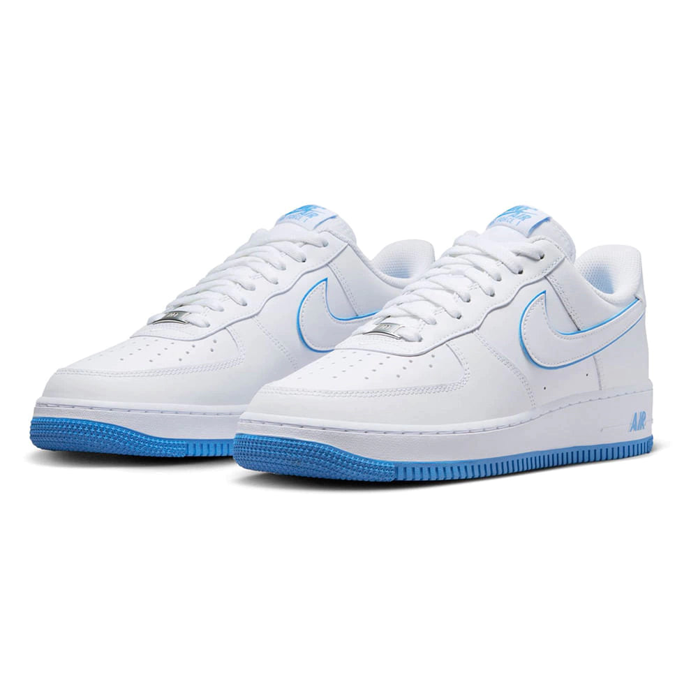 Tênis Nike Air Force 1 '07 'White University Blue'