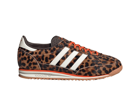 Tênis Adidas SL 72 OG Leopard Print Laranja