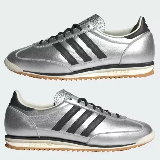 Tênis adidas SL 72 Og Silver Metallic Black Prata