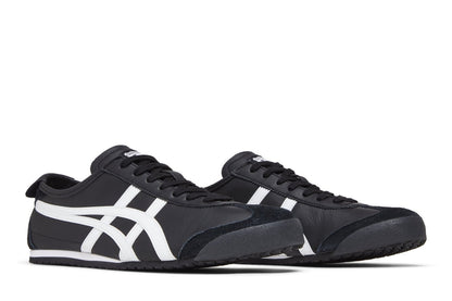 Tênis Onitsuka Tiger Mexico 66 Black and White Preto