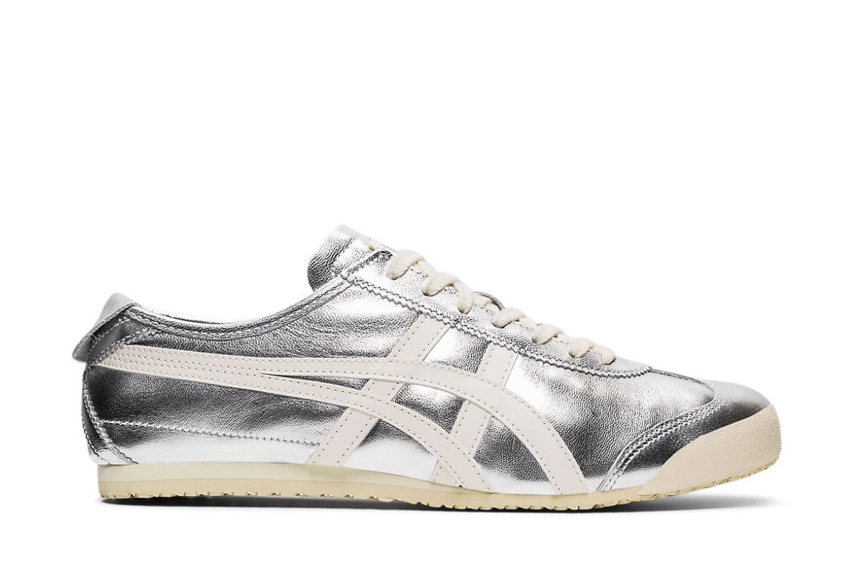 Tênis Onitsuka Tiger Mexico 66 Chrome Silver Prata