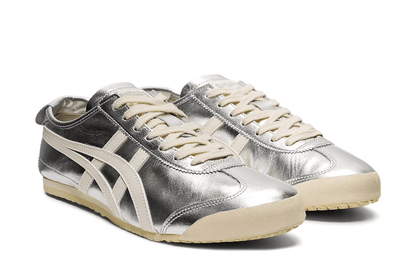 Tênis Onitsuka Tiger Mexico 66 Chrome Silver Prata