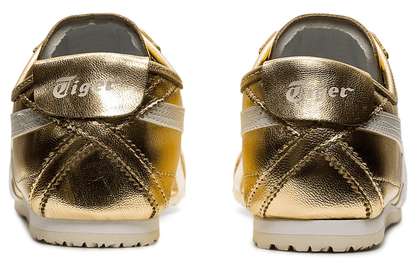 Tênis Onitsuka Tiger Mexico 66 Gold White Dourado