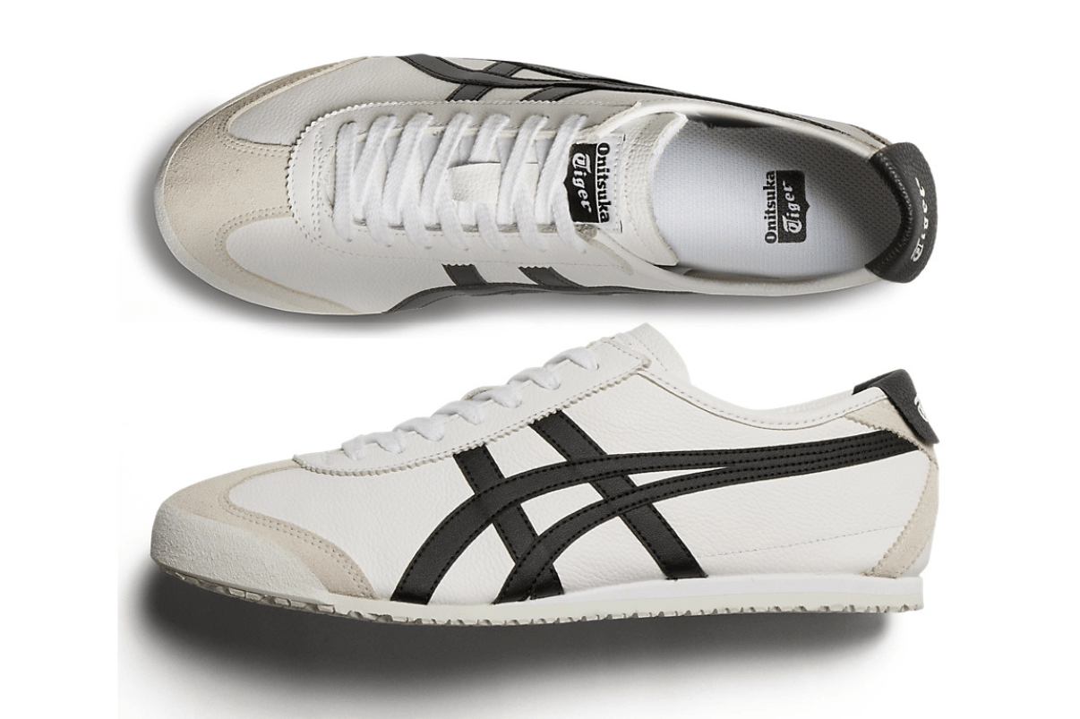 Tênis Onitsuka Tiger Mexico 66 White Black Branco