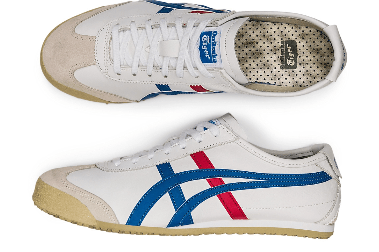 Tênis Onitsuka Tiger Mexico 66 White Blue Branco