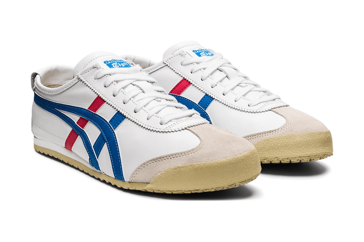 Tênis Onitsuka Tiger Mexico 66 White Blue Branco